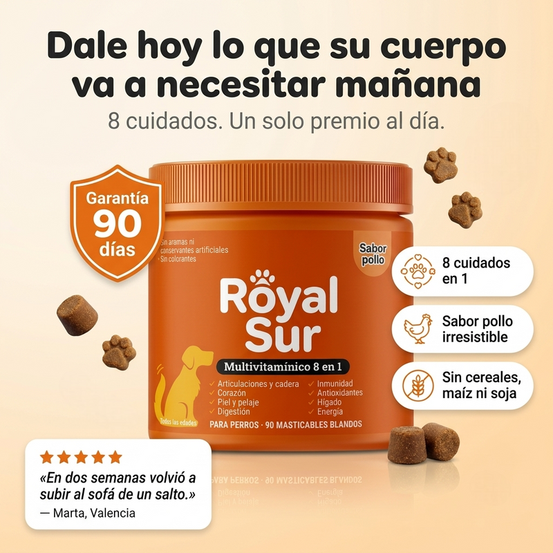 Multivitaminico 8 en 1  - Royal Sur